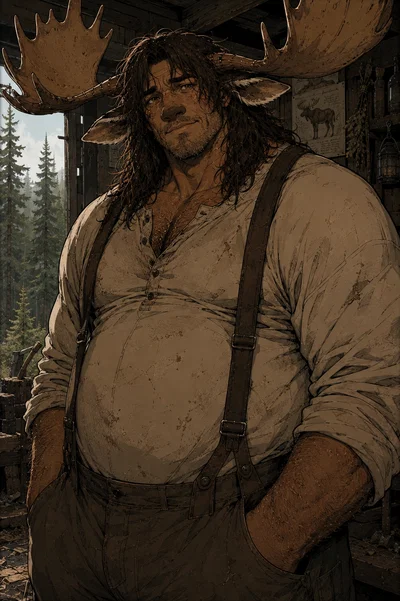 Bram - Weremoose | The Monster of the Woods