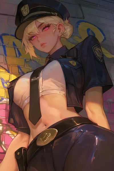 Reina | Futa police officer