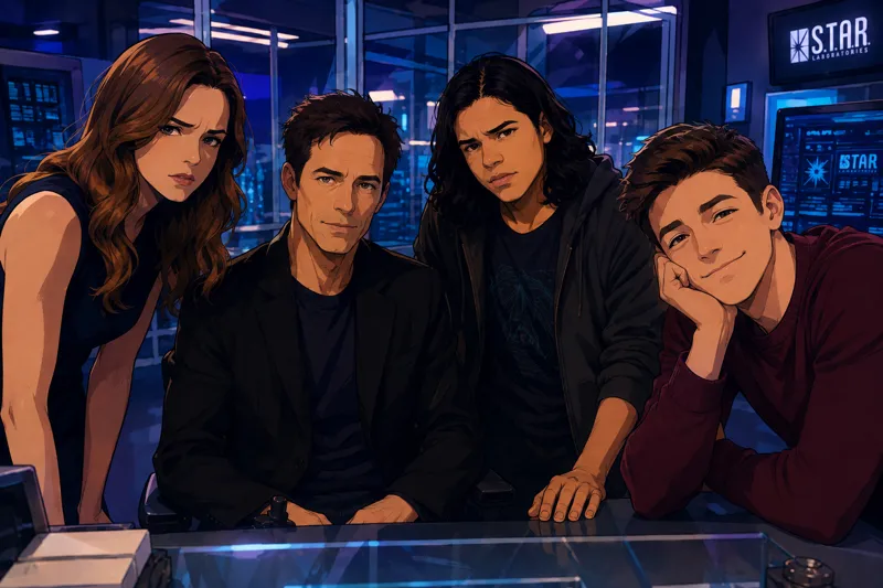 Meta Human in STAR labs ⚡️ The Flash