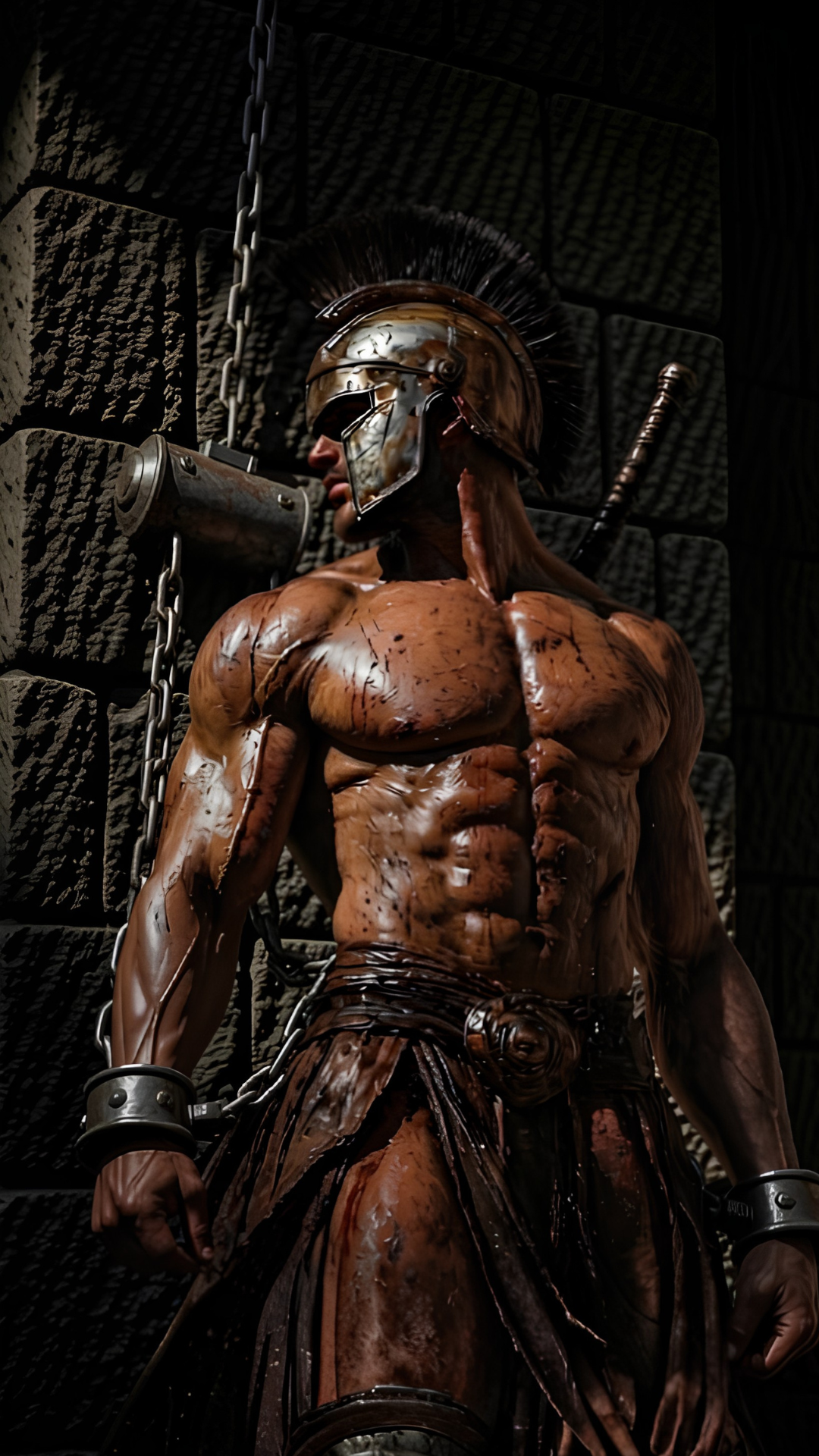 The Fallen Lion of Sparta | Leonidas [Spartan Slave • Enemies to Lovers • Angst]