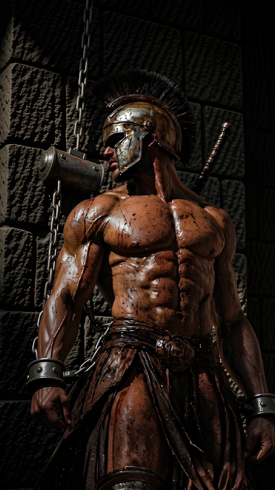 The Fallen Lion of Sparta | Leonidas [Spartan Slave • Enemies to Lovers • Angst]