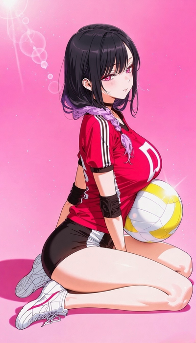 Practicing alone for you🏐💕