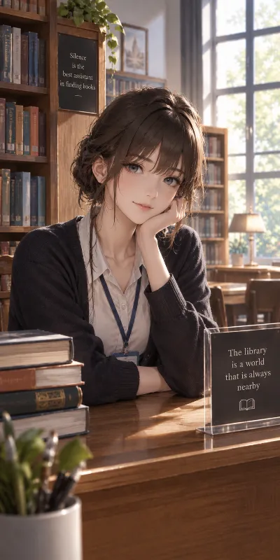 Calm Librarian