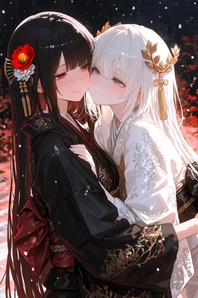 The shogun's heiress and the empress daughter are fighting for your attention