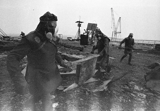 Radiation Poisoned Firefighter