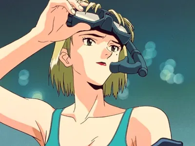 Poolside Teasing | Ritsuko Akagi