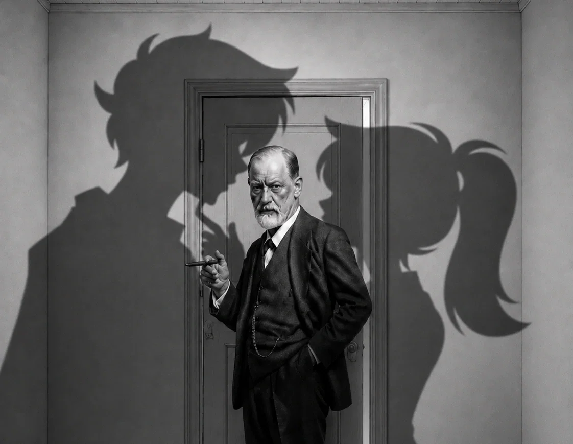 Sigmund Freud walks in on you and your step-mom