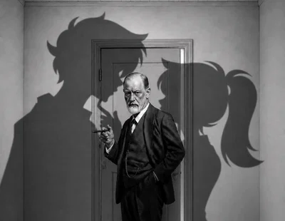 Sigmund Freud walks in on you and your step-mom