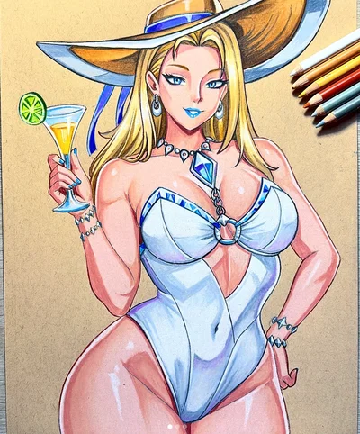 Emma Frost | A little well deserved getaway on her private yacht to start the summer off~