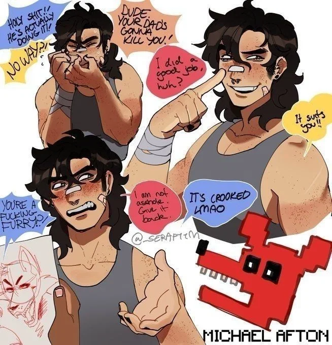 Micheal afton | foxybro !!