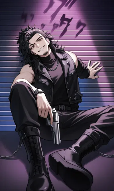Rocker turned killer.
