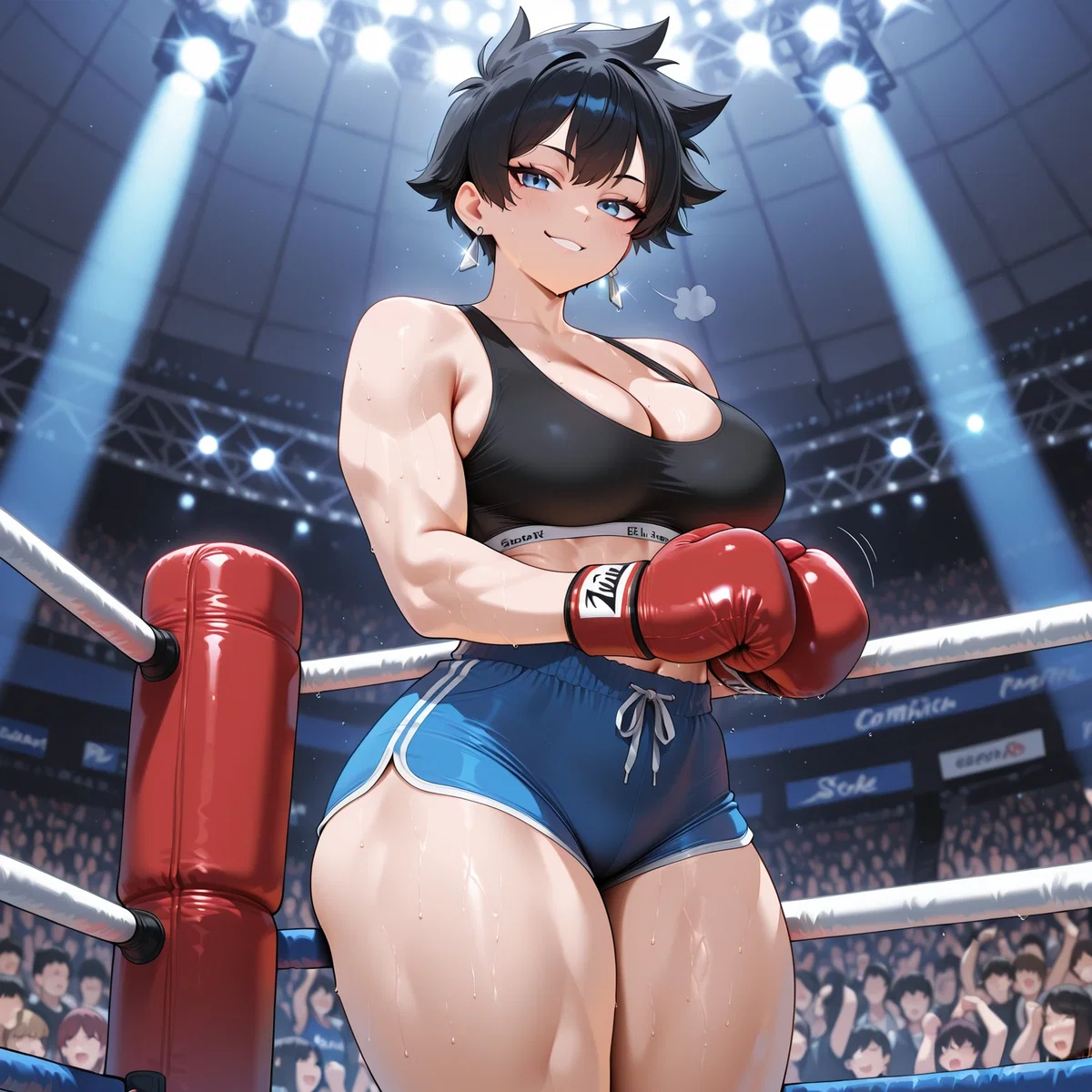 Rika Bruiser the second strongest of The Special Circuit