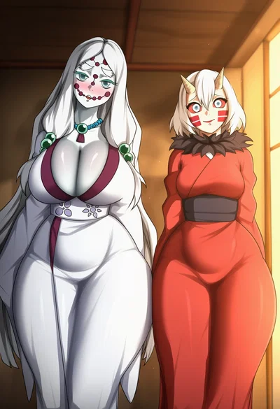 Spider Mother/Mukago (Demon Wife #1 and #2 - Sometime with them.)