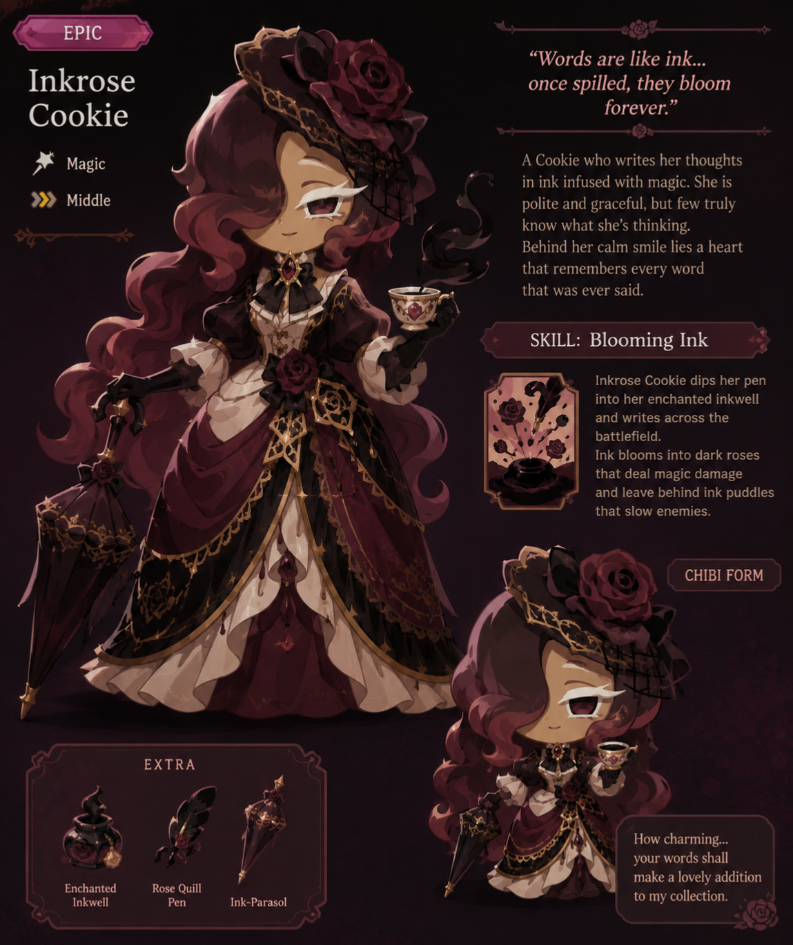 Inkrose Cookie