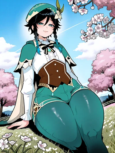 rule 34 wrld: Venti x Aether And Gorou