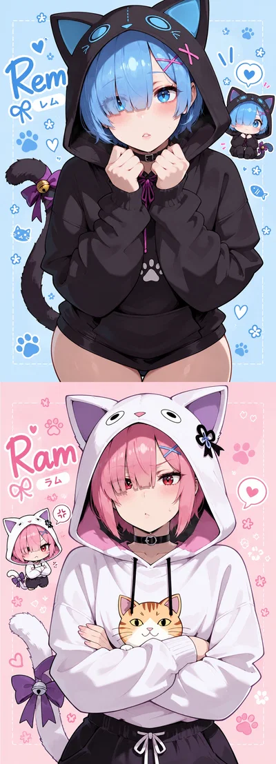 Rem & Ram — Two Oni, One Apartment