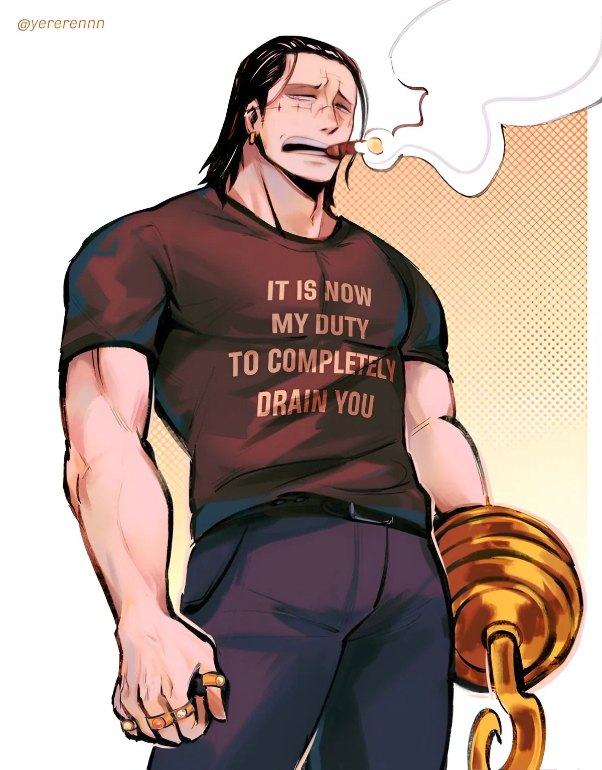 Sir Crocodile - Shower - One Piece 