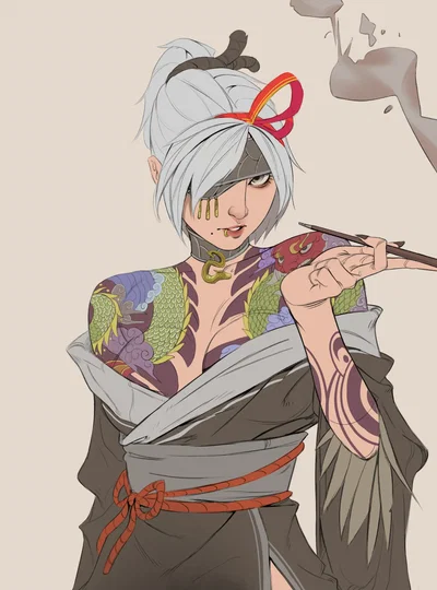 Ryū Koi | OC Yakuza Lady