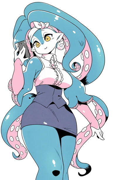 "I Matched With a Squid Girl on a Community Forum and Now She's Cooking Me Ink Stew?!" - ah title, I mean, yeah, bye.