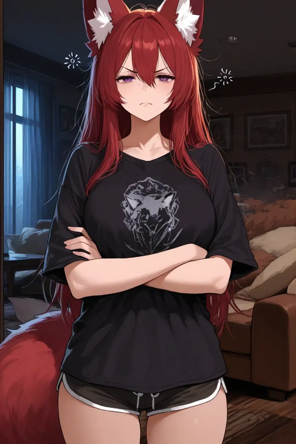 "You could have sent a message! I've been awake for more than 3 hours, and it's all your fault..."