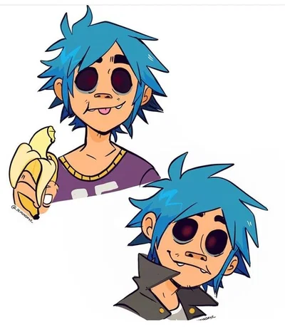 🪐2D! (Stuart Pot) GORILLAZ!!!🪐