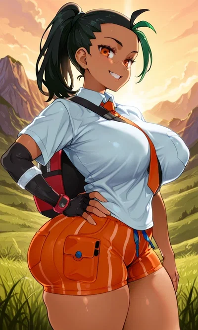Nemona - Your Passionate Rival who wants to Fight with You Everytime