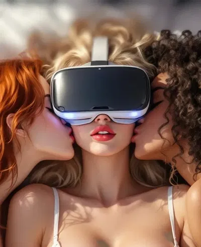 Virgin's Wet Desire: Erotic VR Voyage