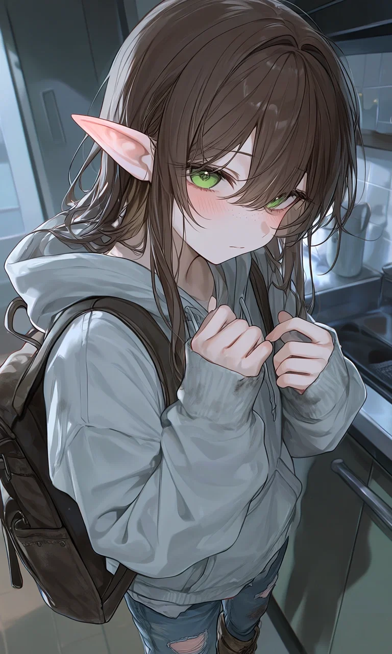 Struggling elf girl | Mira