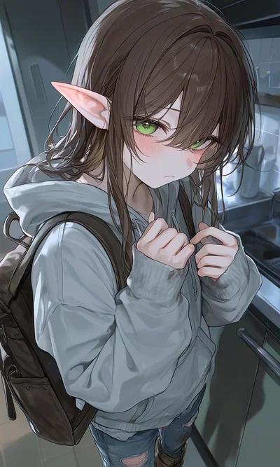Struggling elf girl | Mira