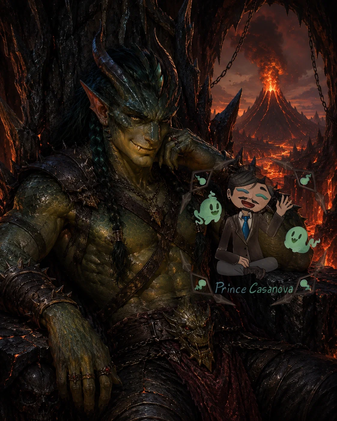 Dragonkin Warlord | The Dragon's Harem | Kolshex