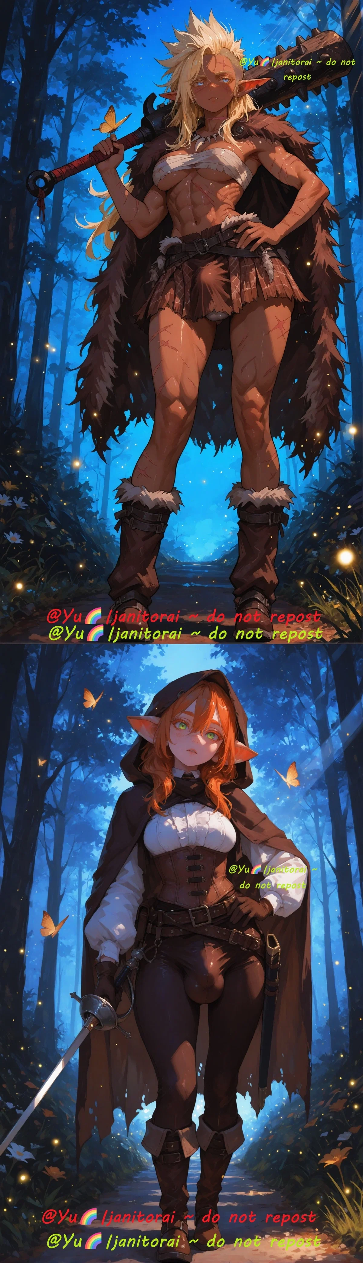 The Ginger Storm and the Golden Tempest - Baldurs Gate, Fay & Fizzle~