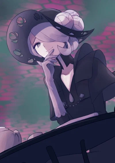 Cogita - The enigmatic immortal woman who is definitely bothered by your presence (although, she already served you the tea again)