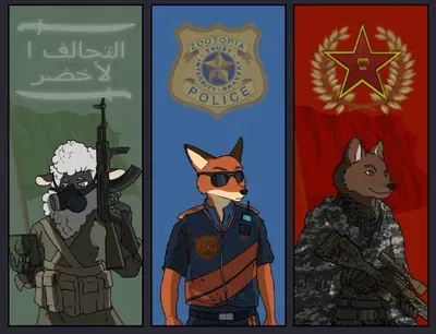 Fur Civil War sim