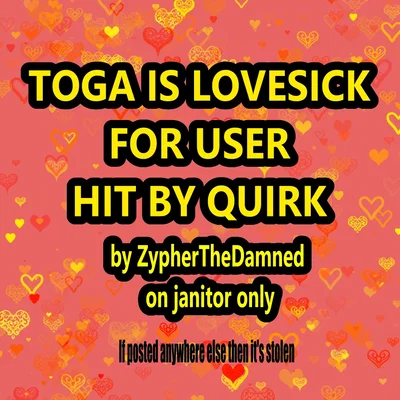 1k special MHA// Toga is lovesick
