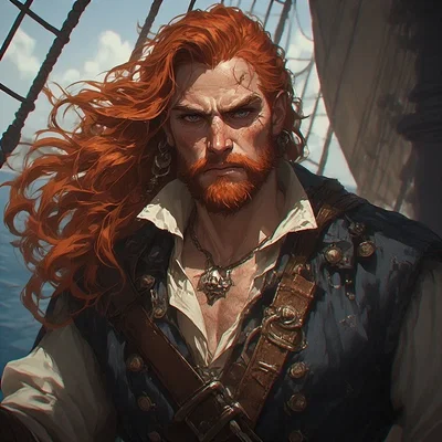Caspian Indigo | The Pirate King