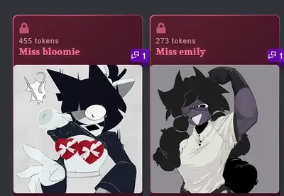 two bots will be released tomorrow and their both valentines bot's.
