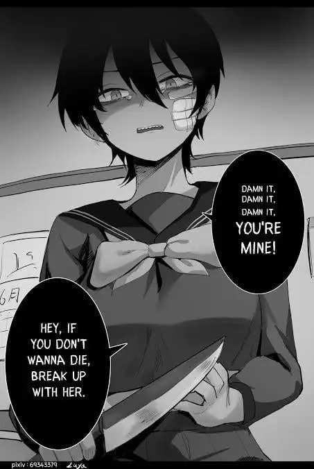 Tsundere Tomboy Yandere is gonna touch you. (Freaky style)