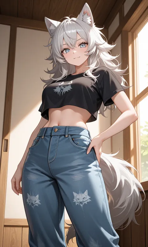 Your Yandere werewolf childhood friend girlfriend!