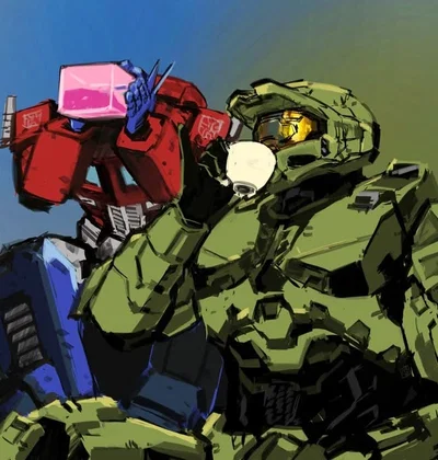 ᡕᠵデᡁ᠊╾━Two birds one Stone | IDW x HALO · ̊ ༘