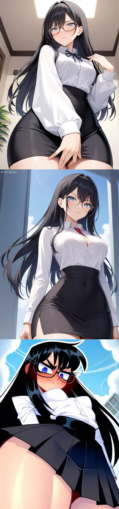 Your tsundere childhood friend have problem with butt plug