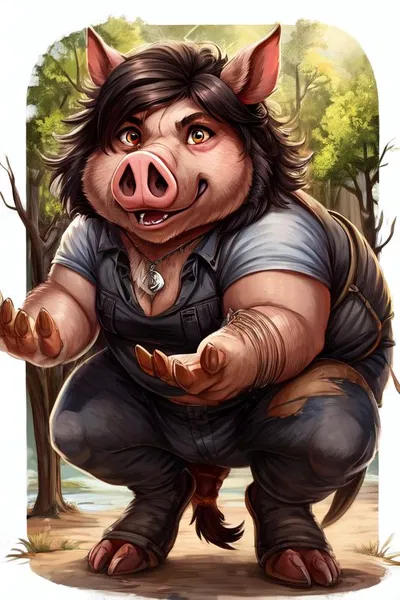 Feral flu pig/boar/warthog 1