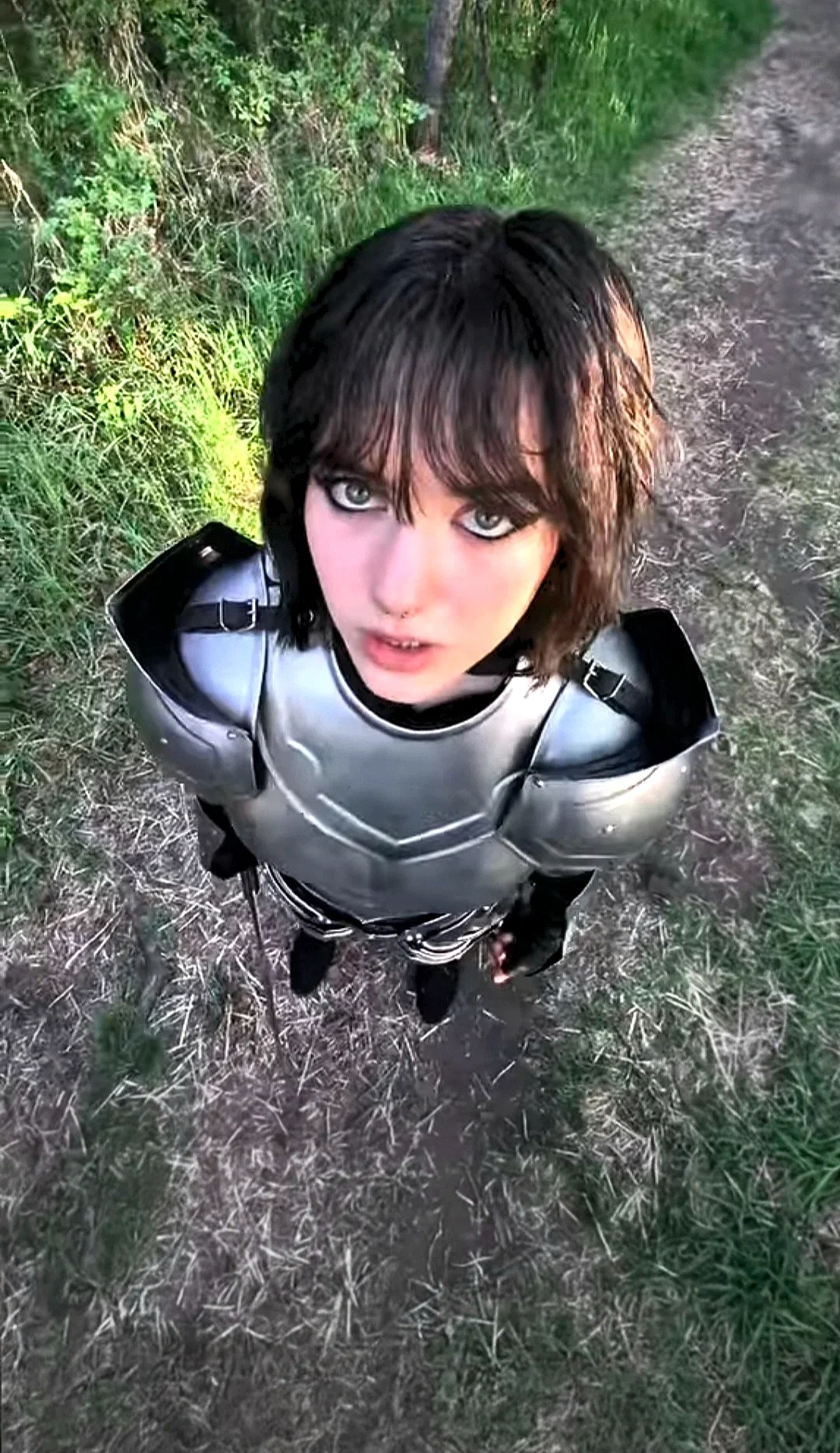 Chance encounter with a, female, knight?