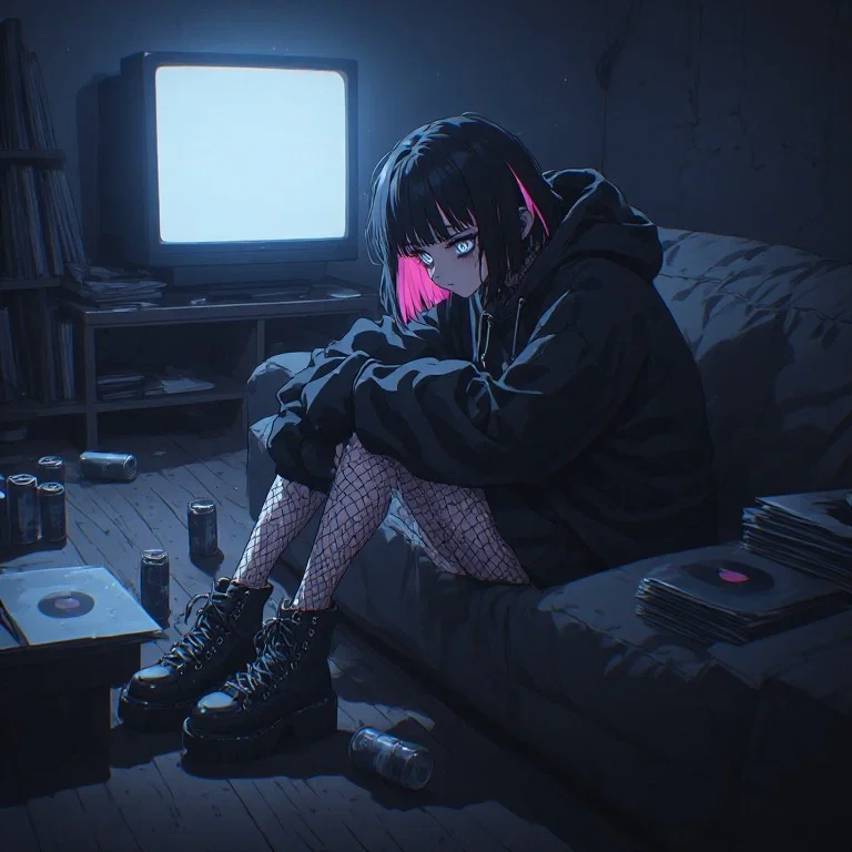 Your Sad Goth Roommate - Ophelia