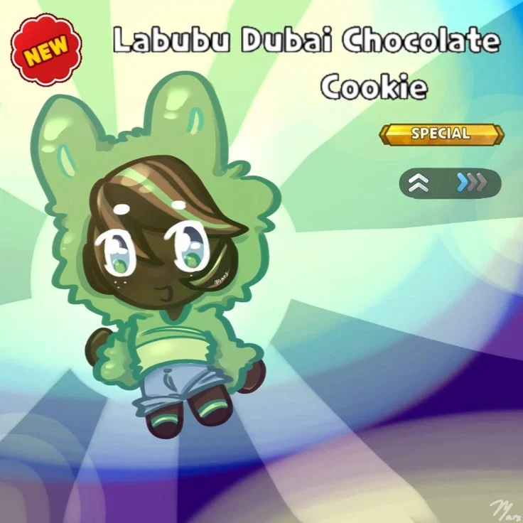 LABUBU DUBAI CHOCOLATE COOKIE