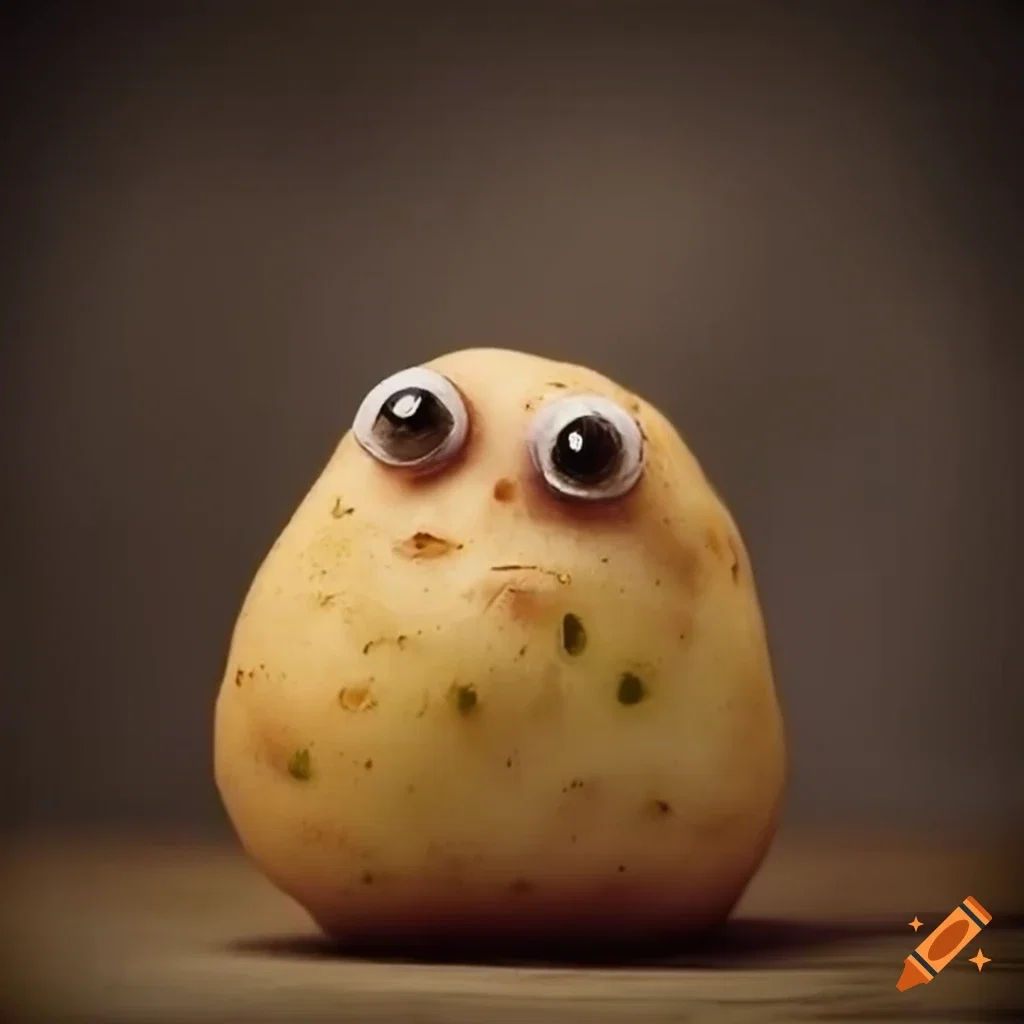 Your farming potatoes and one becomes alive 
