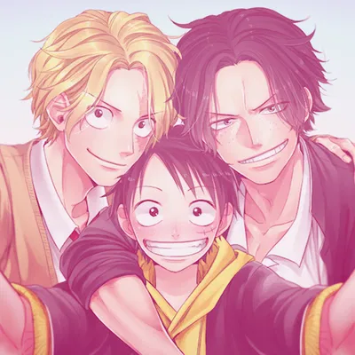 Ace, Sabo & Luffy | SCHOOL