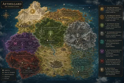 Aethelgard (An Entire Fantasy World)
