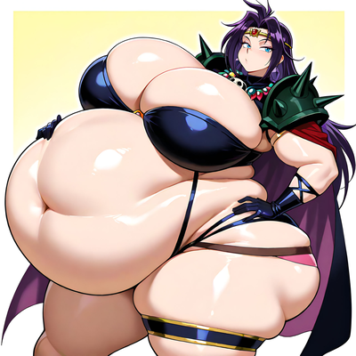 Naga the Serpent, SSBBW Sorceress & Princess of Saillune 