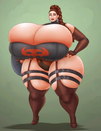 After slaying a dragon, you were gifted with a Voluptuous shield maiden for your journeys!!!