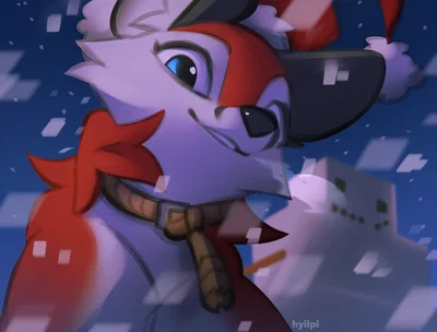 Vixy- Anthro Minecraft Fox
